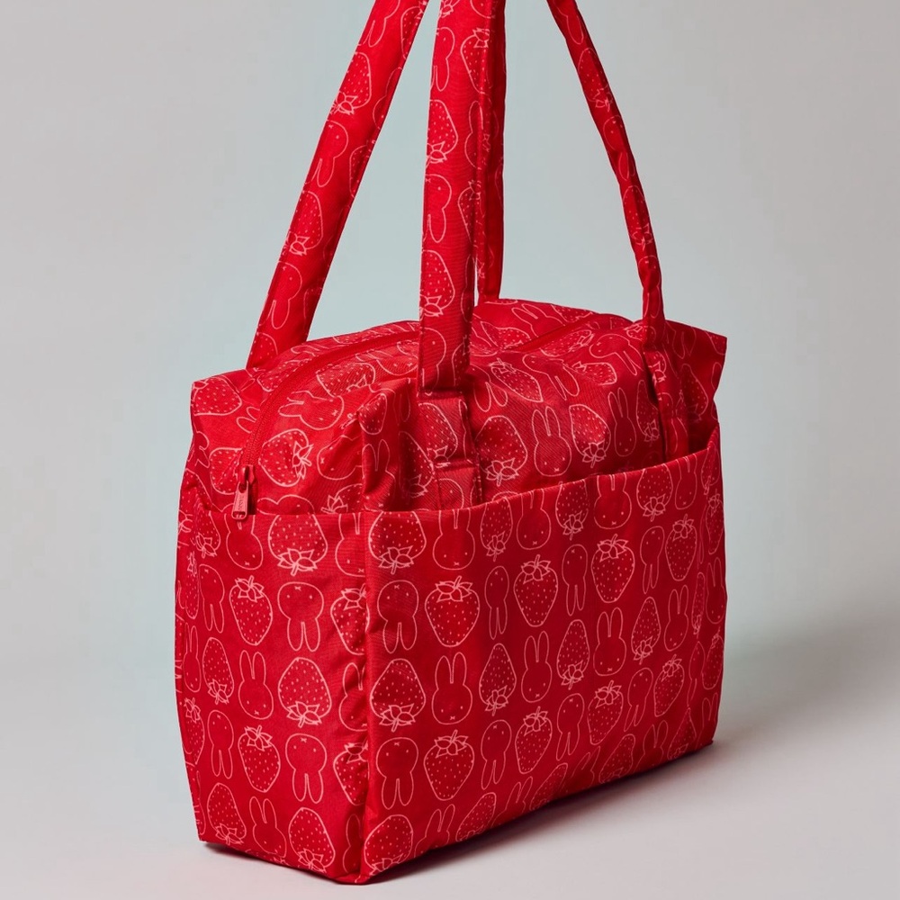 NWT BAGGU Miffy Strawberry UO Small Cloud Carry On Bag